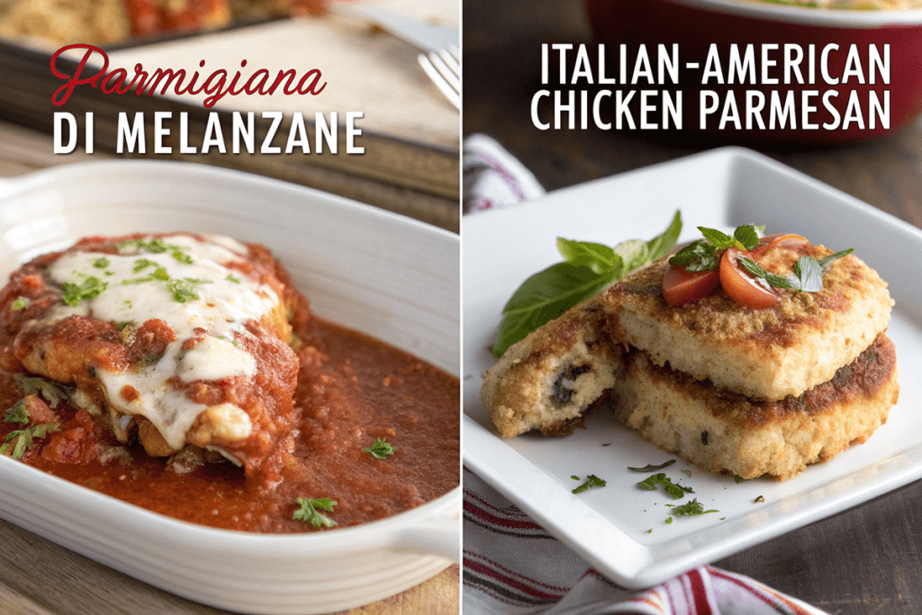 What is Chicken Parm in Italy? A traditional Italian Parmigiana dish.