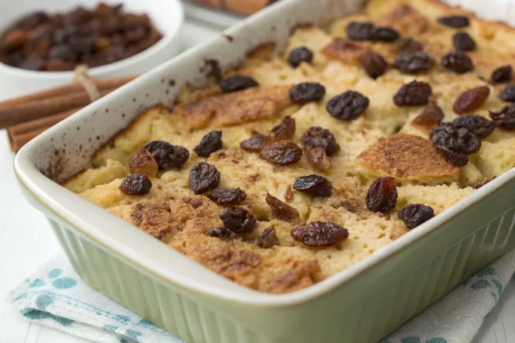 Sweet matzo kugel recipe for Passover.