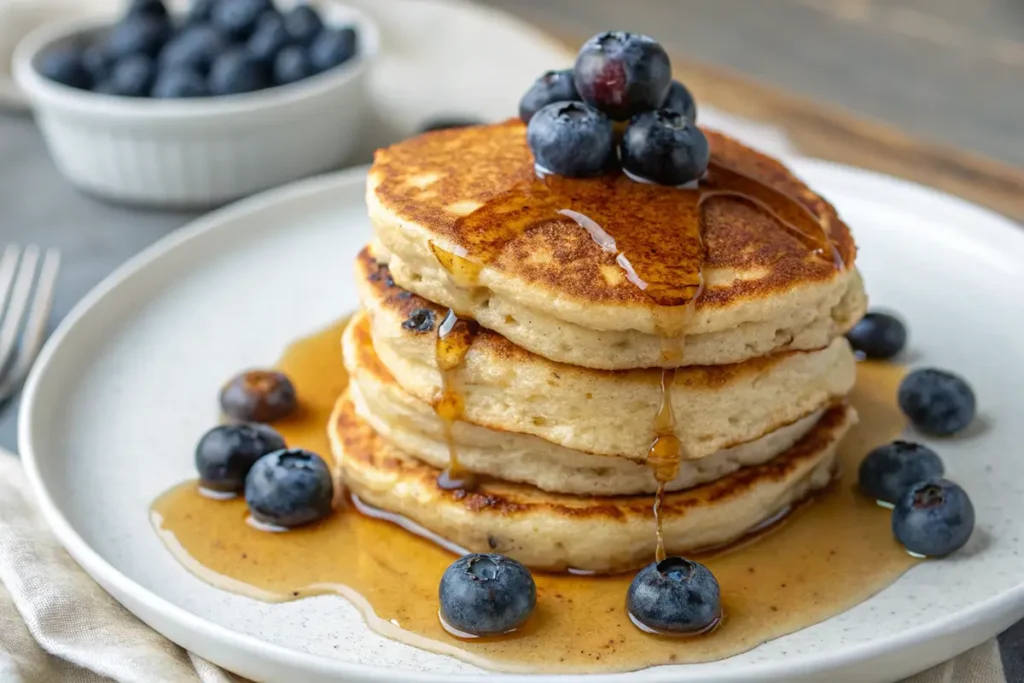Sourdough discard pancakes made from versatile and flavorful discard.