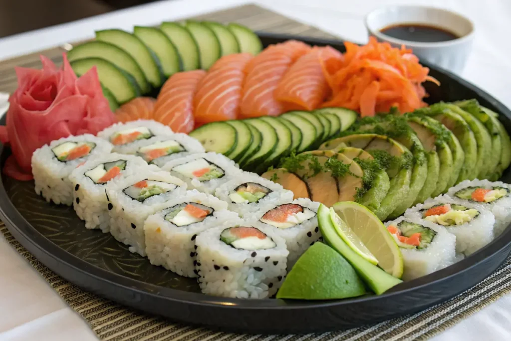 Best sushi rolls without cream cheese – Boston roll and more.