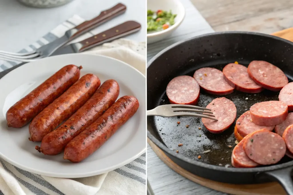 Do you need to cook summer sausage? Understanding the difference.