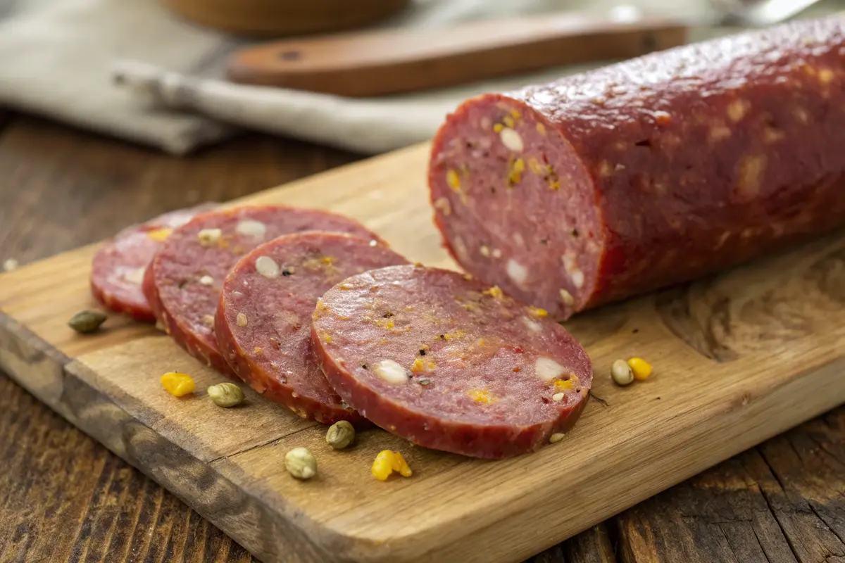 What are the little balls in summer sausage? Discover their purpose