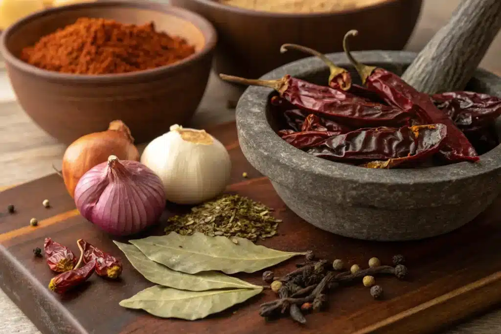  What is a Birria Taco Made Of? Ingredients for birria marinade .