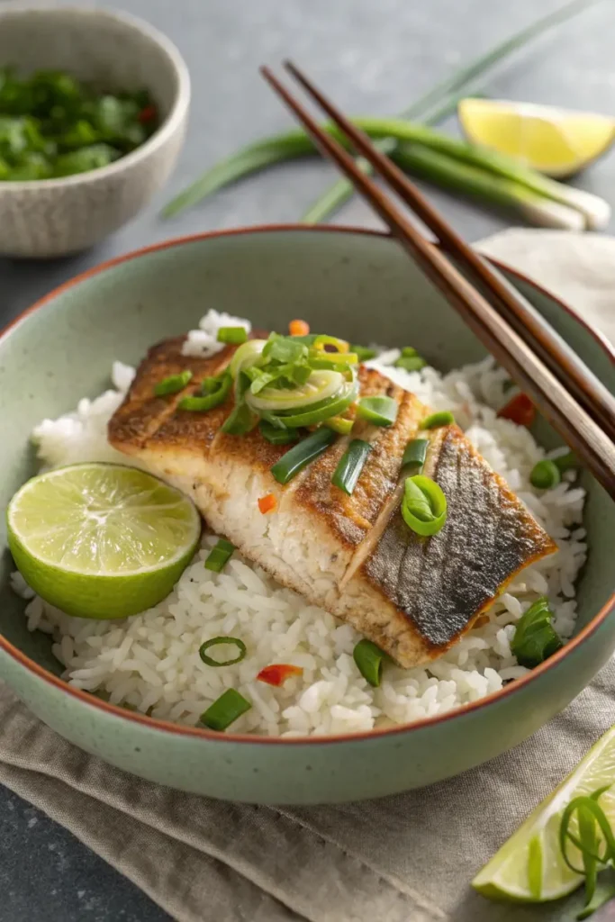 which fish is best for stir fry served with jasmine rice