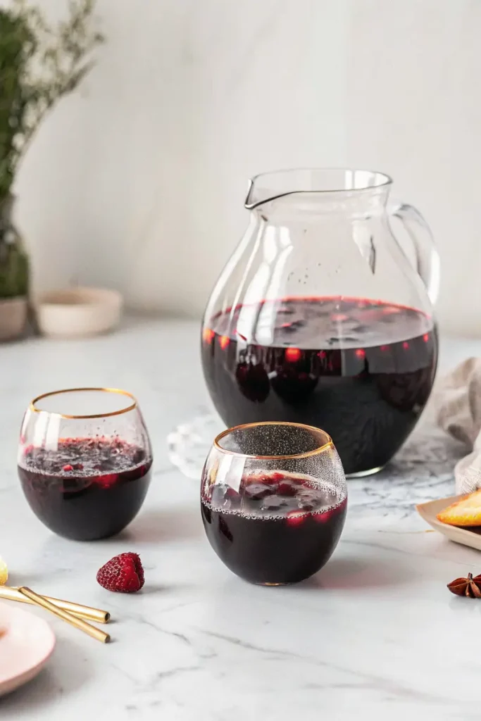 What is Chicha Morada – refreshing purple corn drink with fruit