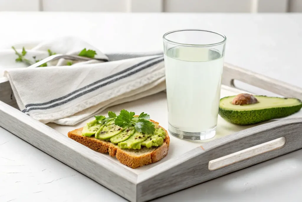 Detox drink ready to serve